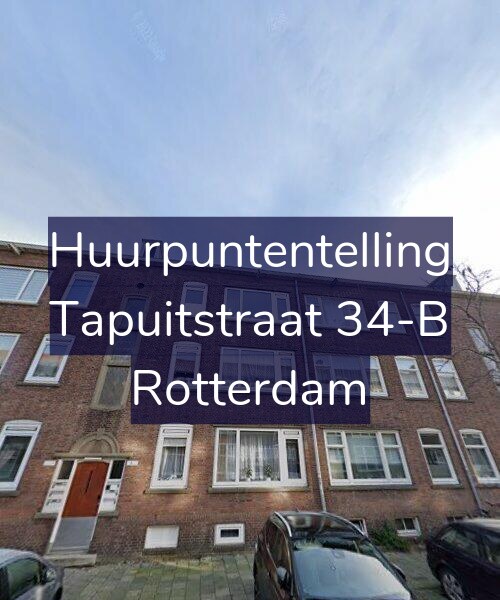 Foto gevel Huurpuntentelling voor Tapuitstraat 34-B, Rotterdam