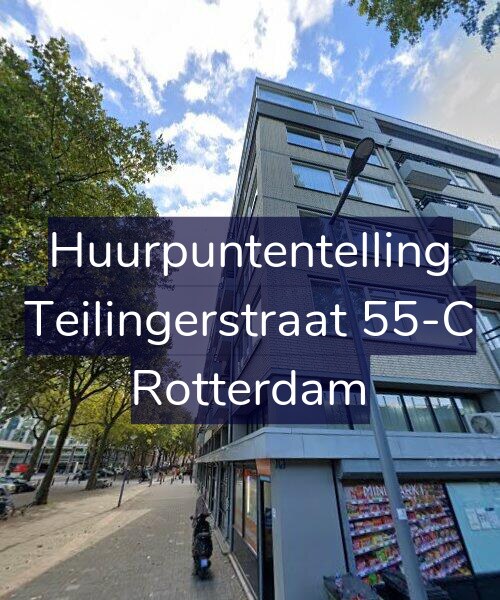 Foto gevel Huurpuntentelling voor Teilingerstraat 55-C, Rotterdam