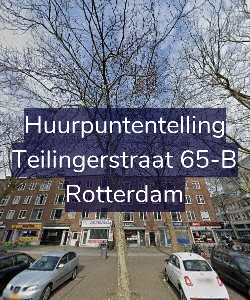 Foto gevel Huurpuntentelling voor Teilingerstraat 65-B, Rotterdam