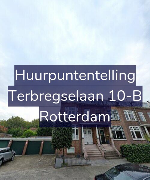 Foto gevel Huurpuntentelling voor Terbregselaan 10-B, Rotterdam