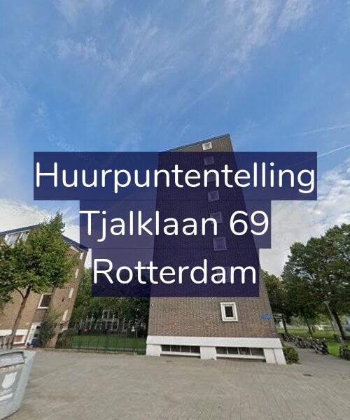 Foto gevel Huurpuntentelling voor Tjalklaan 69, Rotterdam