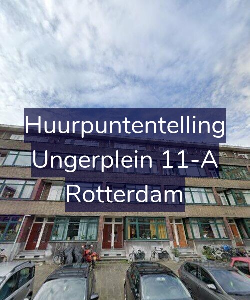 Foto gevel Huurpuntentelling voor Ungerplein 11-A, Rotterdam