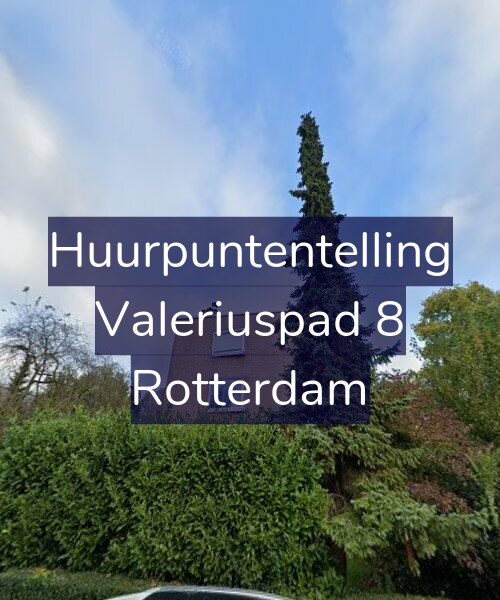 Foto gevel Huurpuntentelling voor Valeriuspad 8, Rotterdam