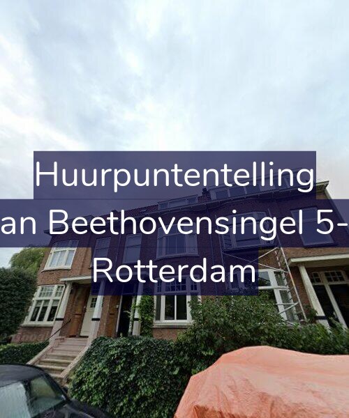 Foto gevel Huurpuntentelling voor Van Beethovensingel 5-B, Rotterdam