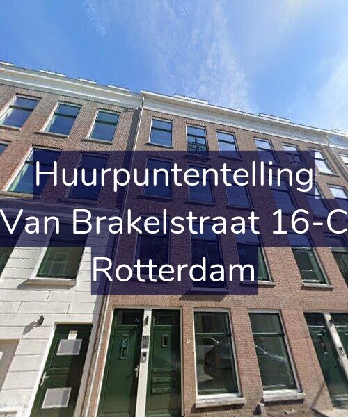 Foto gevel Huurpuntentelling voor Van Brakelstraat 16-C, Rotterdam