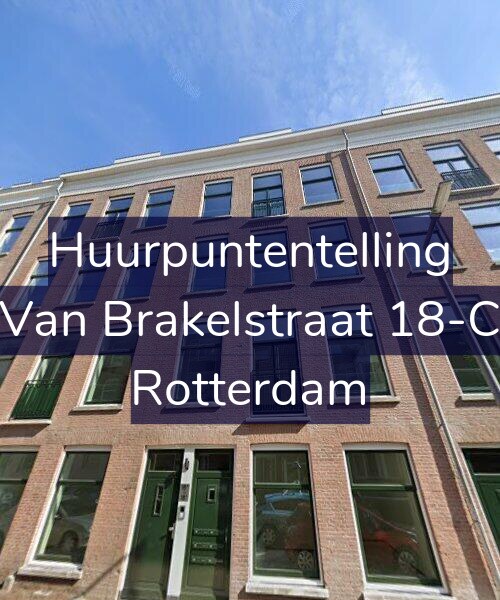 Foto gevel Huurpuntentelling voor Van Brakelstraat 18-C, Rotterdam