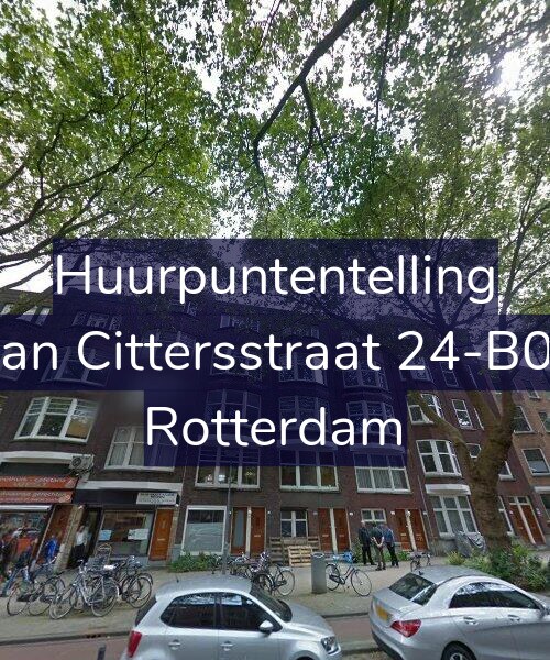 Foto gevel Huurpuntentelling voor Van Cittersstraat 24-B03, Rotterdam