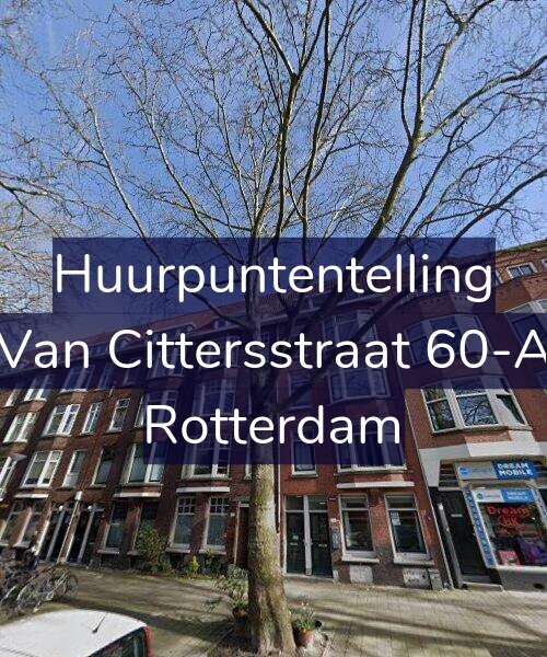 Foto gevel Huurpuntentelling voor Van Cittersstraat 60-A, Rotterdam