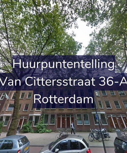 Foto gevel Huurpuntentelling voor Van Cittersstraat 36-A, Rotterdam