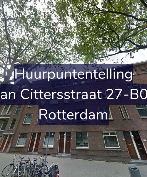 Foto gevel Huurpuntentelling voor Van Cittersstraat 27-B02, Rotterdam