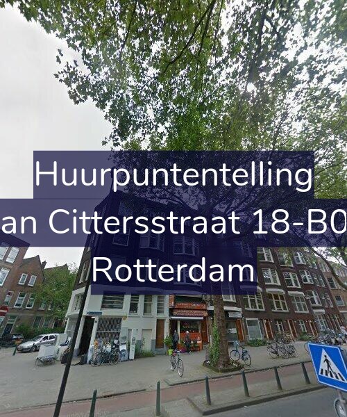 Foto gevel Huurpuntentelling voor Van Cittersstraat 18-B02, Rotterdam