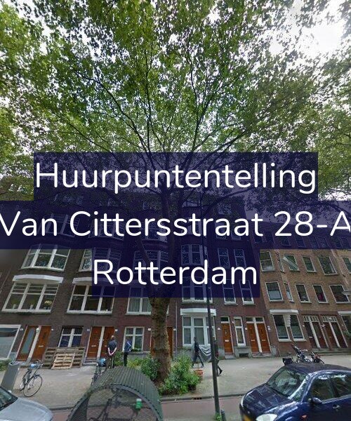 Foto gevel Huurpuntentelling voor Van Cittersstraat 28-A, Rotterdam