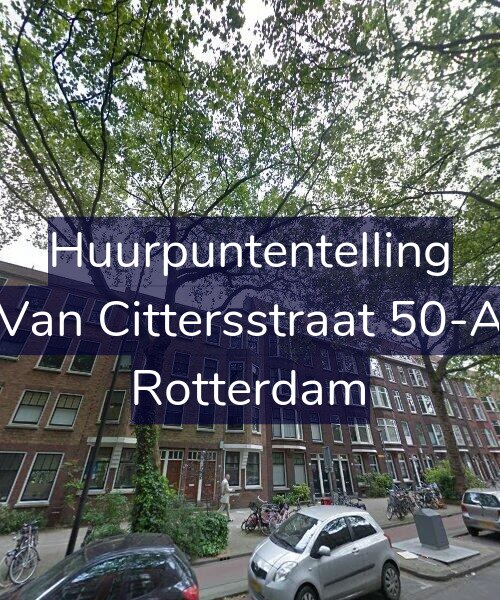 Foto gevel Huurpuntentelling voor Van Cittersstraat 50-A, Rotterdam