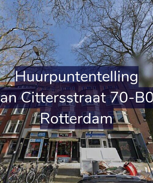 Foto gevel Huurpuntentelling voor Van Cittersstraat 70-B01, Rotterdam