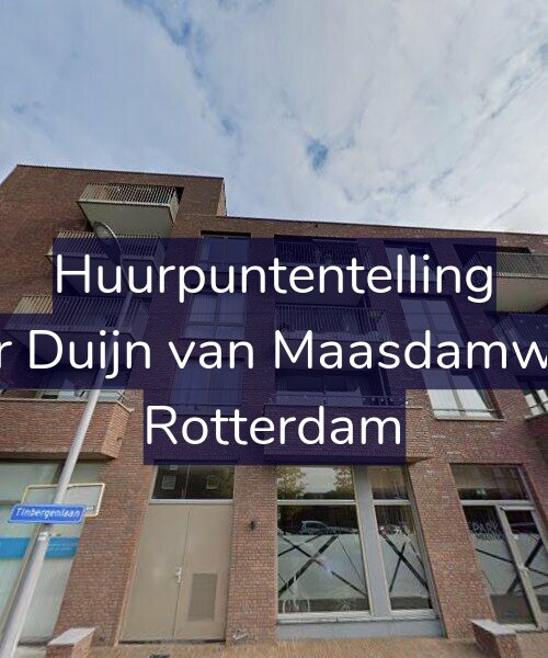 Foto gevel Huurpuntentelling voor Van der Duijn van Maasdamweg 136, Rotterdam