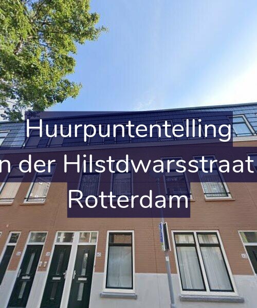 Foto gevel Huurpuntentelling voor Van der Hilstdwarsstraat 60, Rotterdam