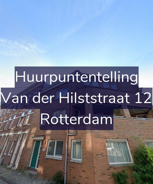 Foto gevel Huurpuntentelling voor Van der Hilststraat 12, Rotterdam