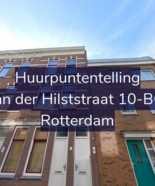 Foto gevel Huurpuntentelling voor Van der Hilststraat 10-B01, Rotterdam