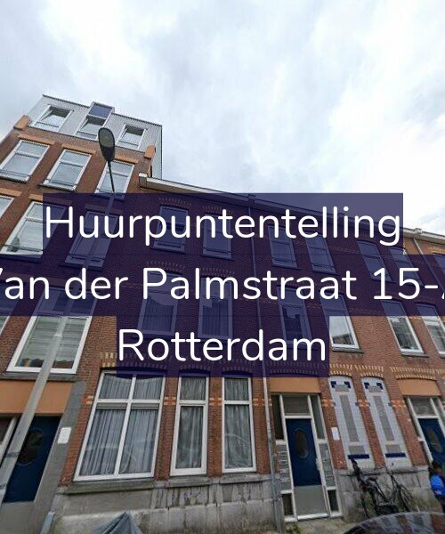 Foto gevel Huurpuntentelling voor Van der Palmstraat 15-A, Rotterdam
