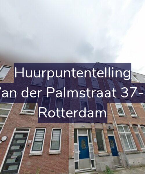 Foto gevel Huurpuntentelling voor Van der Palmstraat 37-B, Rotterdam