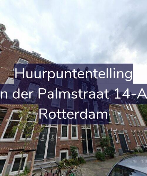 Foto gevel Huurpuntentelling voor Van der Palmstraat 14-A02, Rotterdam