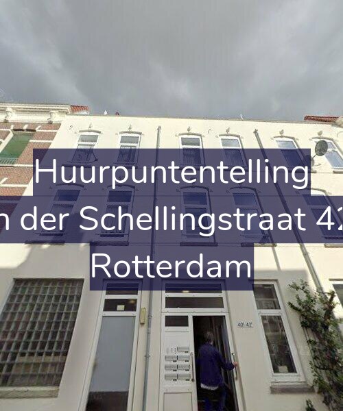 Foto gevel Huurpuntentelling voor Van der Schellingstraat 42-B, Rotterdam