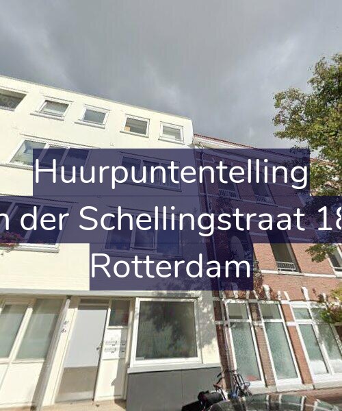 Foto gevel Huurpuntentelling voor Van der Schellingstraat 18-B, Rotterdam