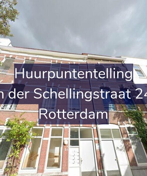 Foto gevel Huurpuntentelling voor Van der Schellingstraat 24-A, Rotterdam