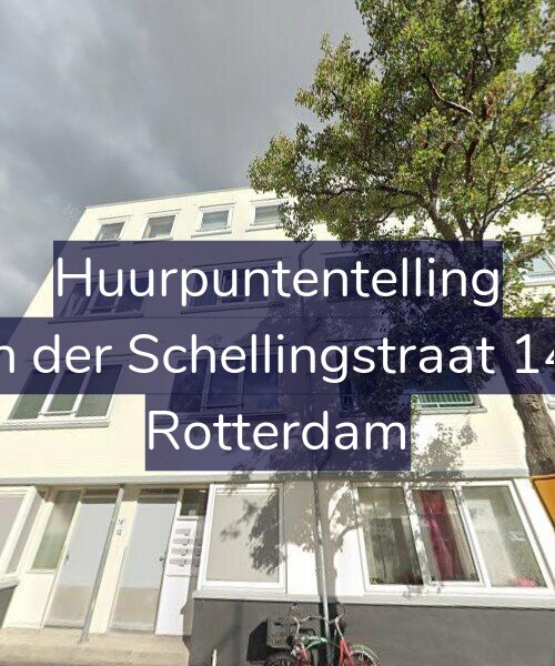 Foto gevel Huurpuntentelling voor Van der Schellingstraat 14-B, Rotterdam