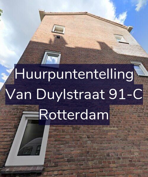 Foto gevel Huurpuntentelling voor Van Duylstraat 91-C, Rotterdam
