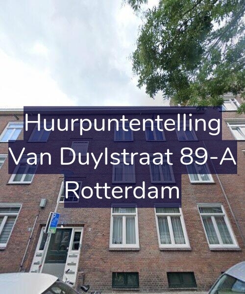 Foto gevel Huurpuntentelling voor Van Duylstraat 89-A, Rotterdam