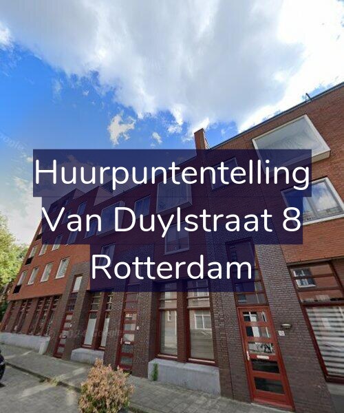 Foto gevel Huurpuntentelling voor Van Duylstraat 8, Rotterdam