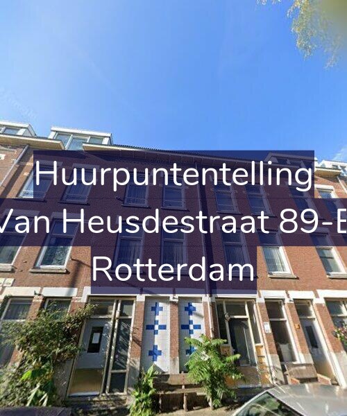 Foto gevel Huurpuntentelling voor Van Heusdestraat 89-B, Rotterdam