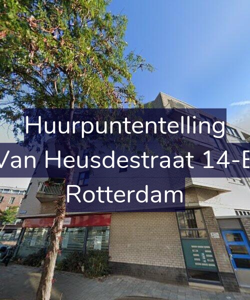 Foto gevel Huurpuntentelling voor Van Heusdestraat 14-B, Rotterdam