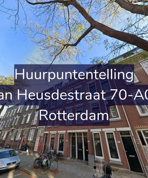 Foto gevel Huurpuntentelling voor Van Heusdestraat 70-A02, Rotterdam