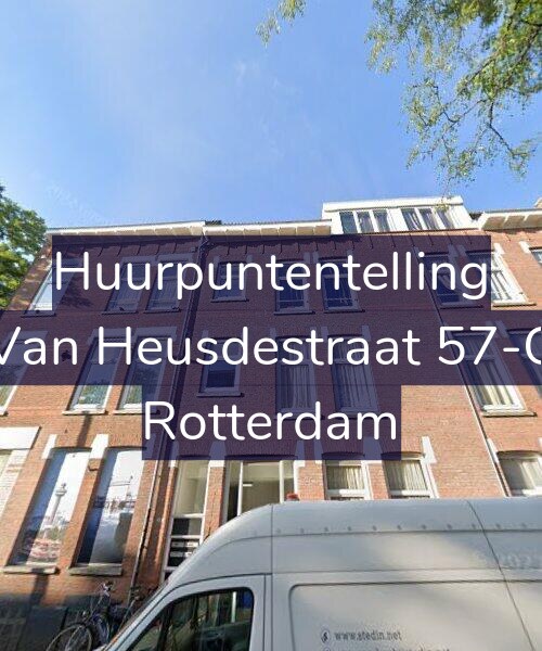 Foto gevel Huurpuntentelling voor Van Heusdestraat 57-C, Rotterdam