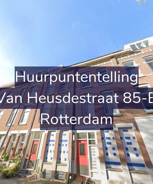 Foto gevel Huurpuntentelling voor Van Heusdestraat 85-B, Rotterdam