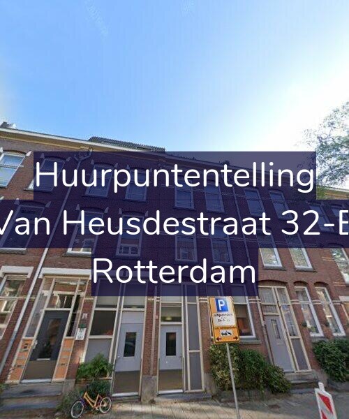 Foto gevel Huurpuntentelling voor Van Heusdestraat 32-B, Rotterdam