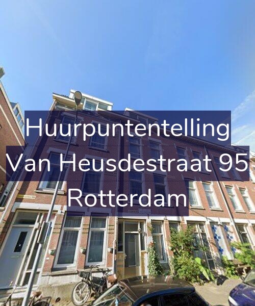 Foto gevel Huurpuntentelling voor Van Heusdestraat 95, Rotterdam