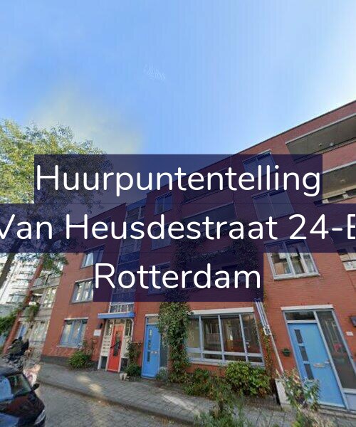 Foto gevel Huurpuntentelling voor Van Heusdestraat 24-E, Rotterdam