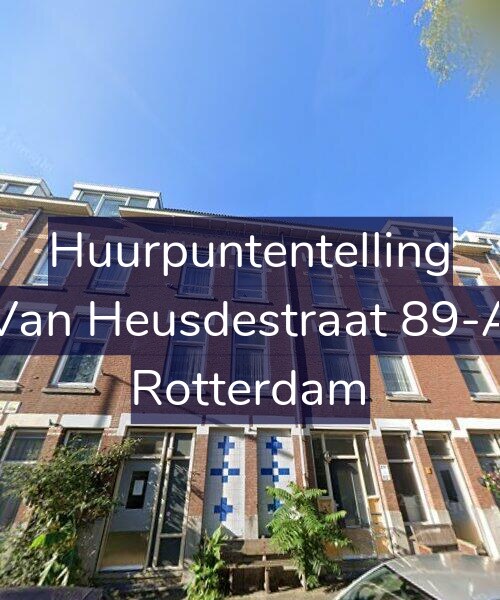 Foto gevel Huurpuntentelling voor Van Heusdestraat 89-A, Rotterdam