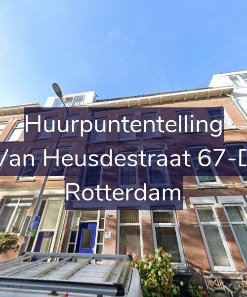 Foto gevel Huurpuntentelling voor Van Heusdestraat 67-D, Rotterdam