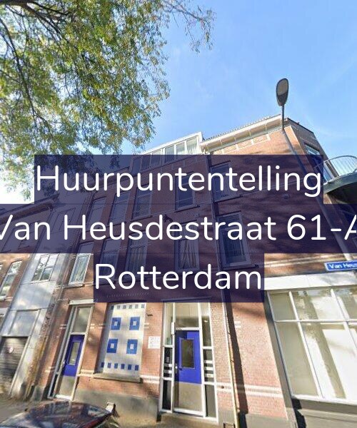 Foto gevel Huurpuntentelling voor Van Heusdestraat 61-A, Rotterdam