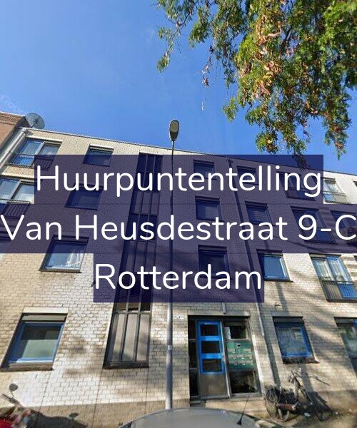 Foto gevel Huurpuntentelling voor Van Heusdestraat 9-C, Rotterdam