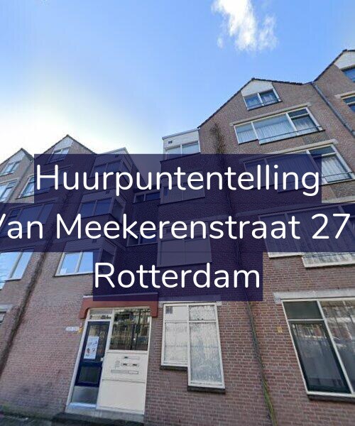 Foto gevel Huurpuntentelling voor Van Meekerenstraat 270, Rotterdam