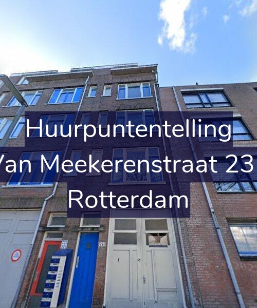 Foto gevel Huurpuntentelling voor Van Meekerenstraat 232, Rotterdam