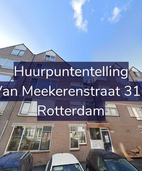 Foto gevel Huurpuntentelling voor Van Meekerenstraat 316, Rotterdam