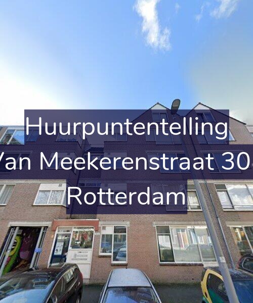 Foto gevel Huurpuntentelling voor Van Meekerenstraat 308, Rotterdam