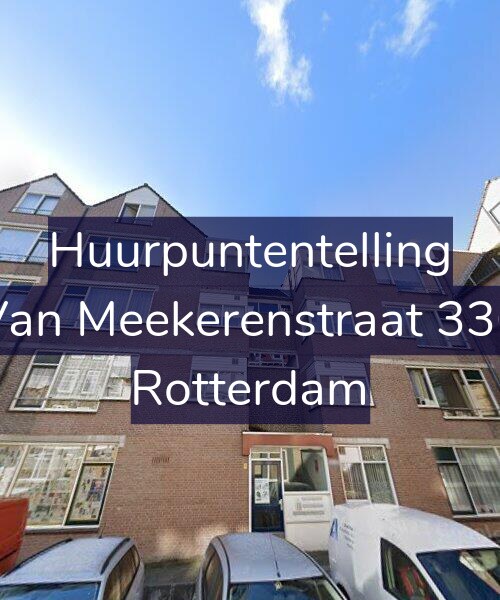 Foto gevel Huurpuntentelling voor Van Meekerenstraat 336, Rotterdam