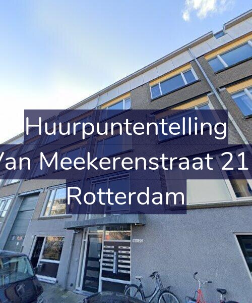 Foto gevel Huurpuntentelling voor Van Meekerenstraat 212, Rotterdam